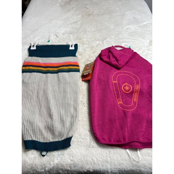 Life’s logo purple hoodie / sweater dog size large - Picture 9 of 9